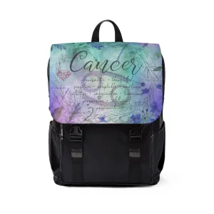 Cancer Unisex Casual Shoulder Backpack