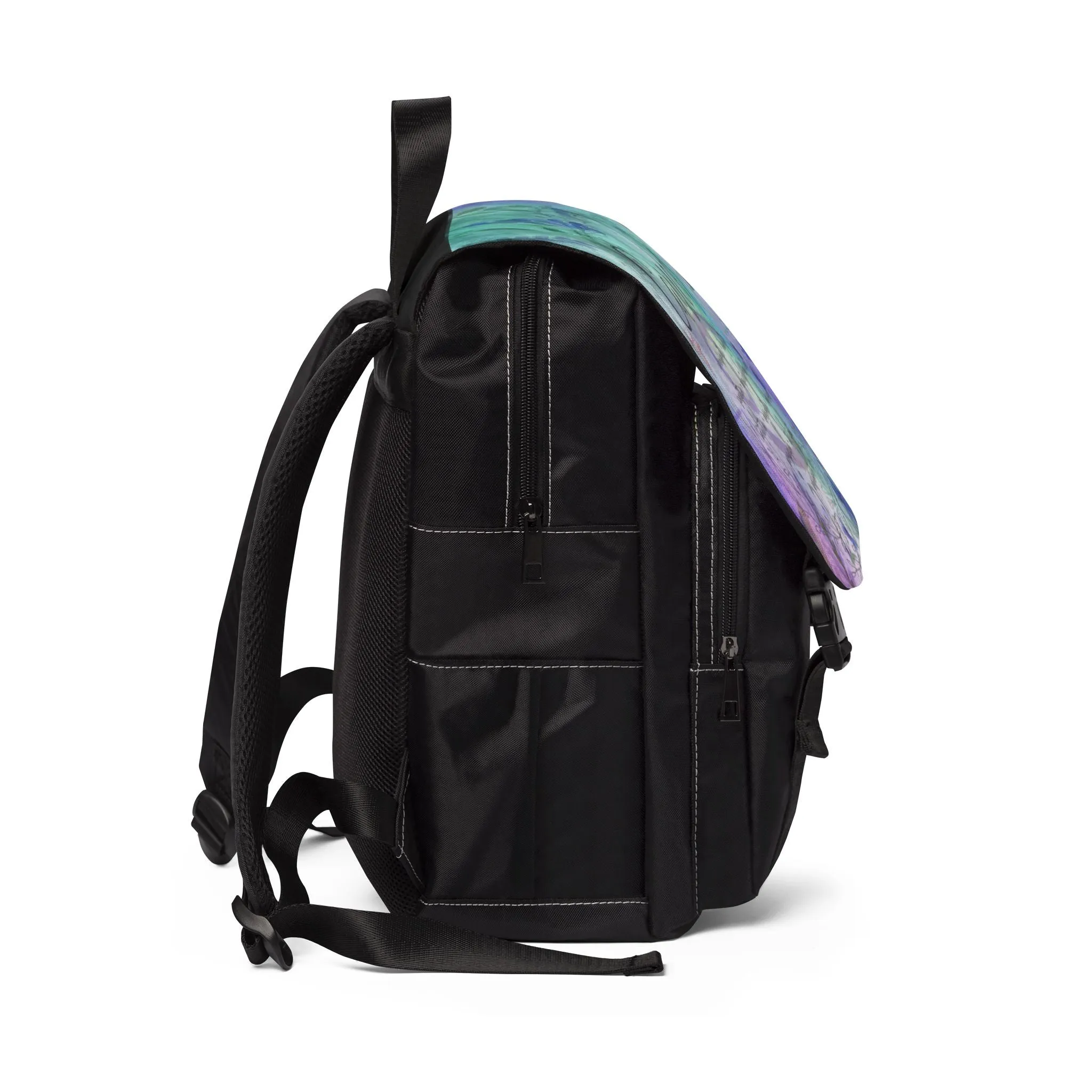 Cancer Unisex Casual Shoulder Backpack