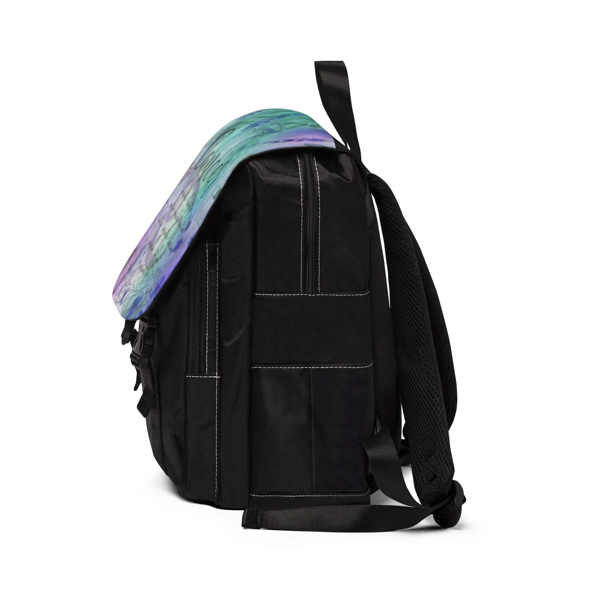 Cancer Unisex Casual Shoulder Backpack