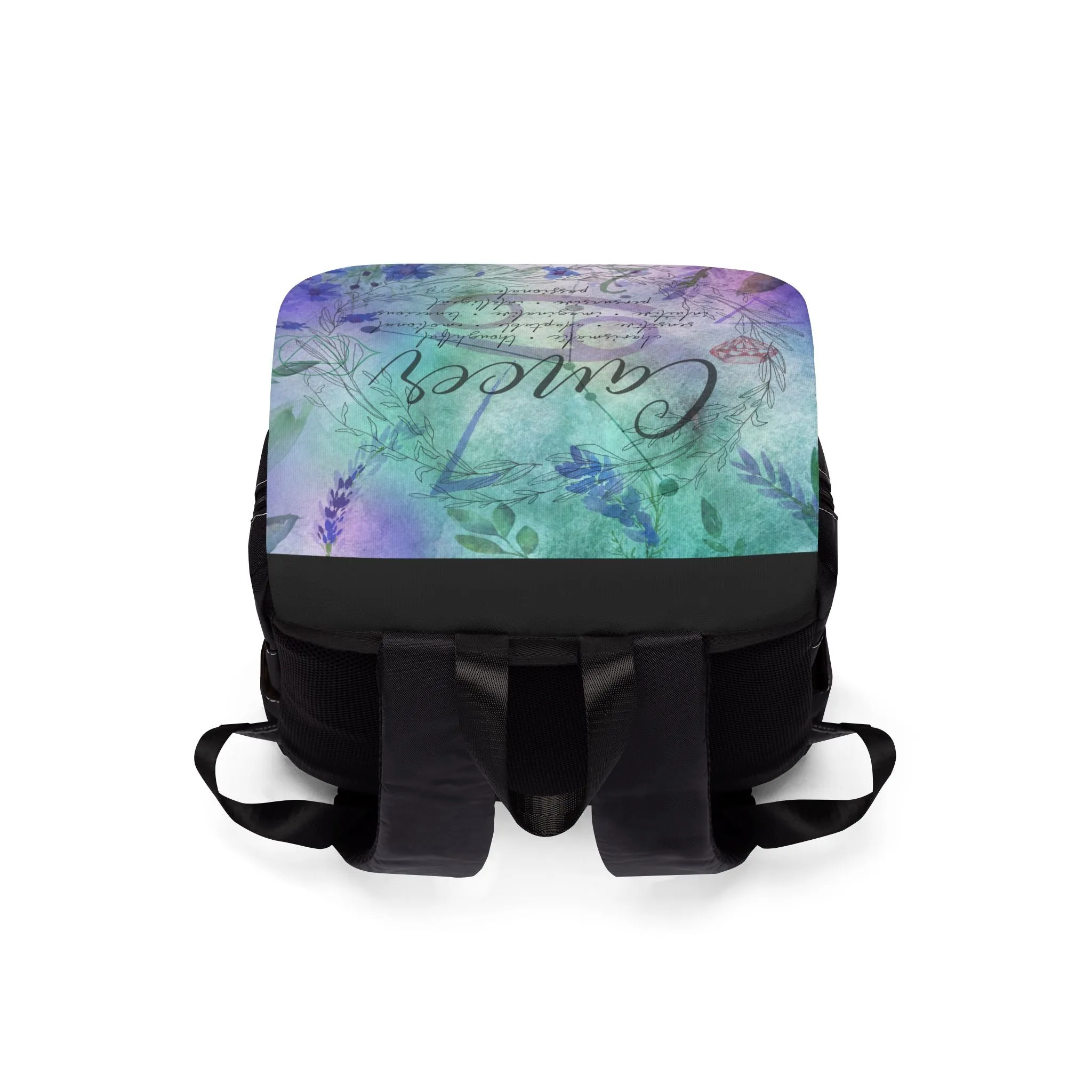Cancer Unisex Casual Shoulder Backpack