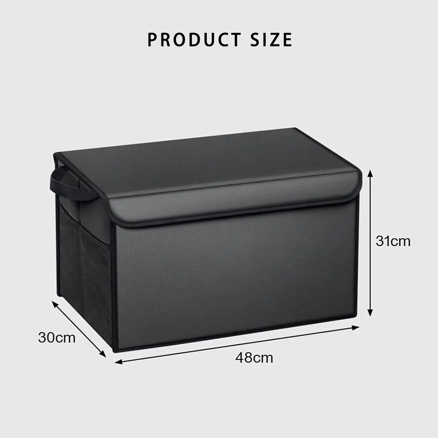 Car Trunk Organizer for Mazda 6 Sedan Gl Facelift 2018 - Thickened Car Boot Tidy Storage Box Tailor-made Lidded Storage Bins for Home Car Outdoor Camping Travel,D