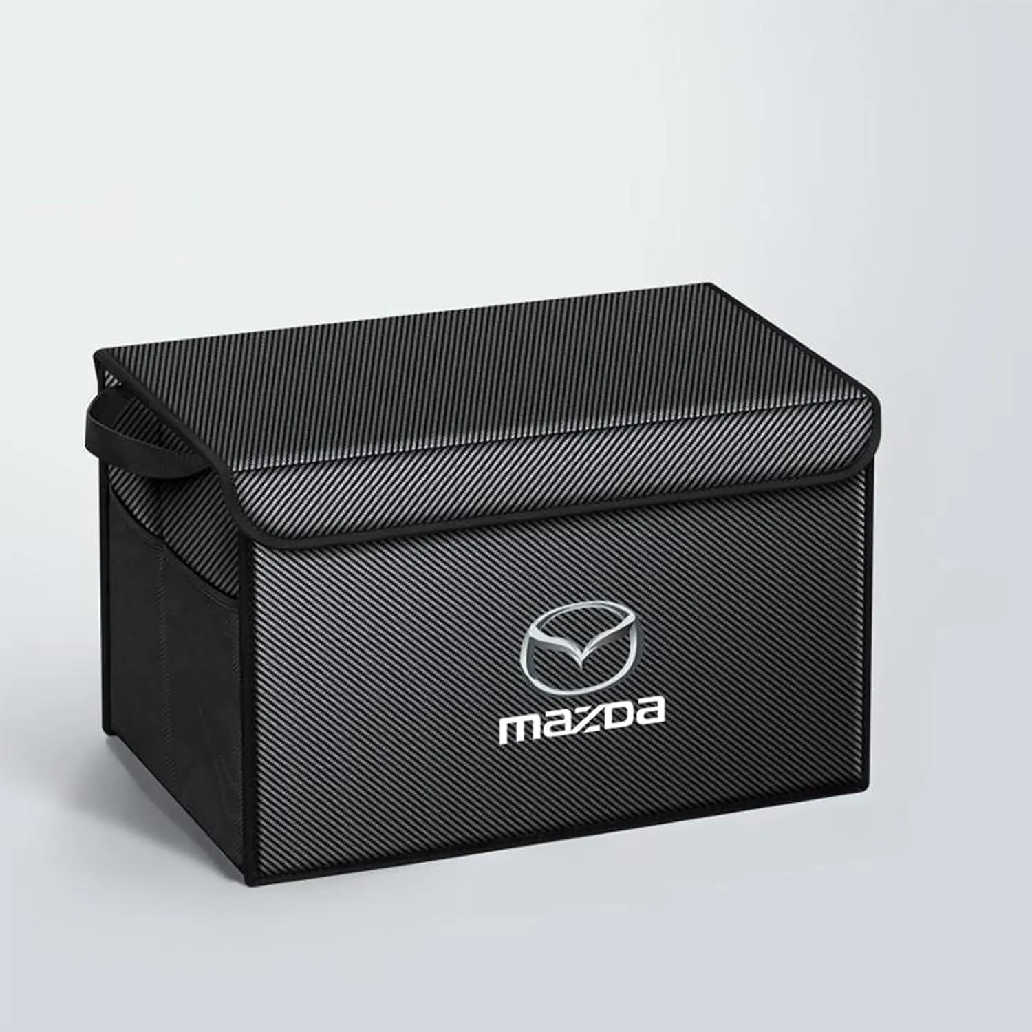 Car Trunk Organizer for Mazda 6 Sedan Gl Facelift 2018 - Thickened Car Boot Tidy Storage Box Tailor-made Lidded Storage Bins for Home Car Outdoor Camping Travel,D
