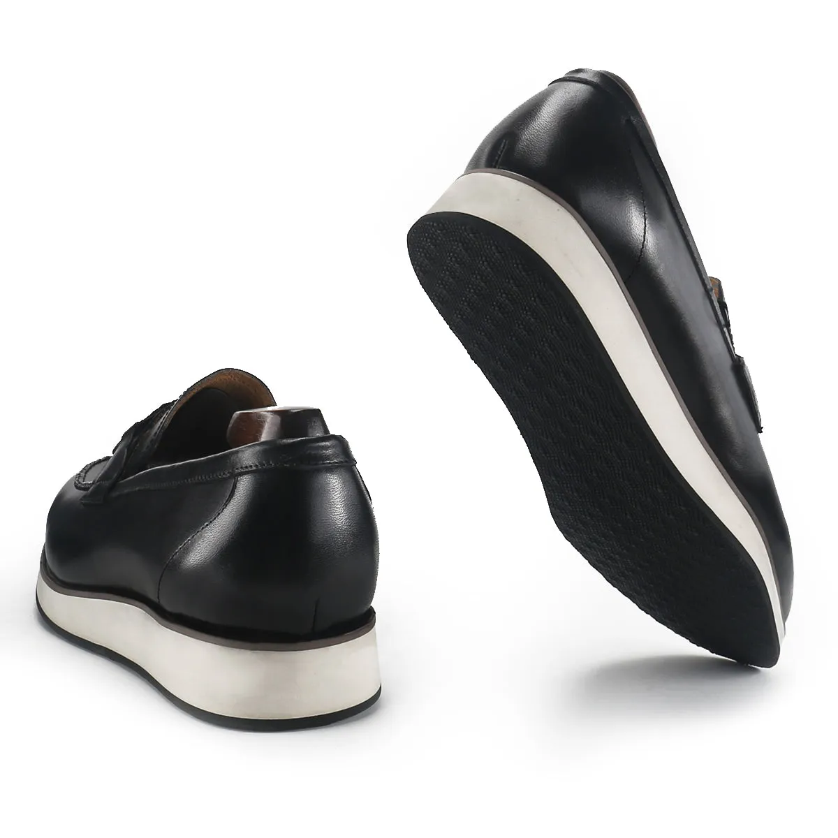Casual Stitching Tassel Loafers