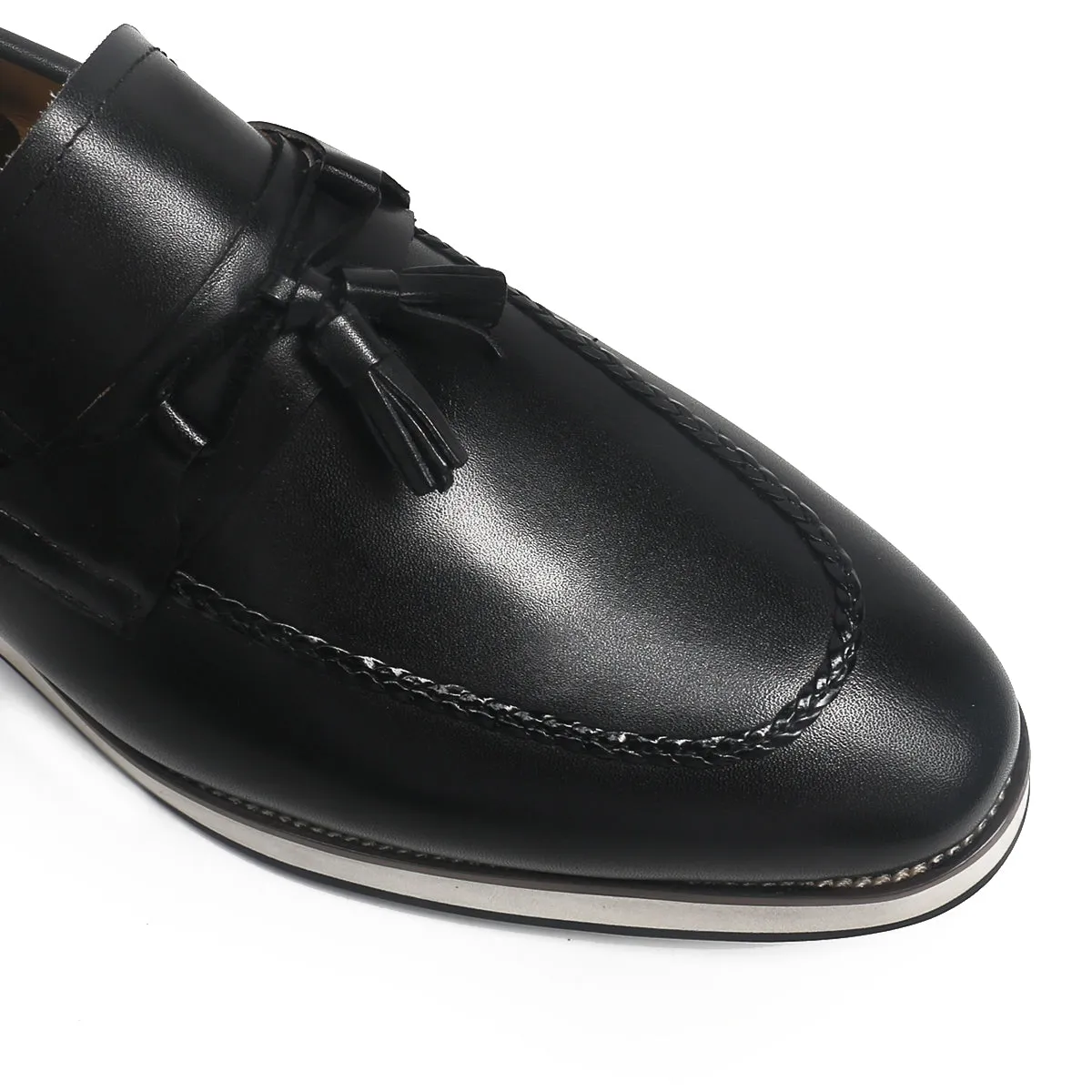 Casual Stitching Tassel Loafers