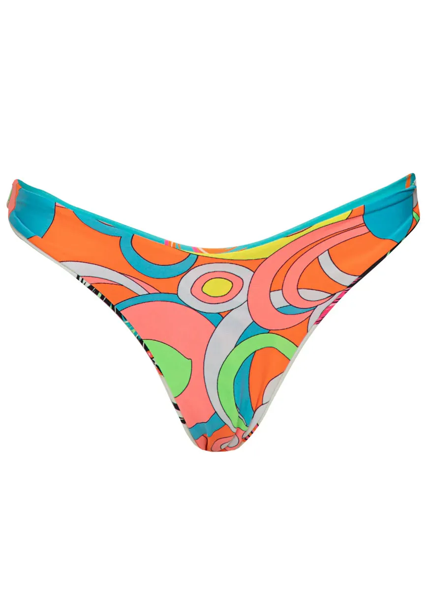 Citrus Island Splendour Regular Rise Thin Side Bikini Bottom