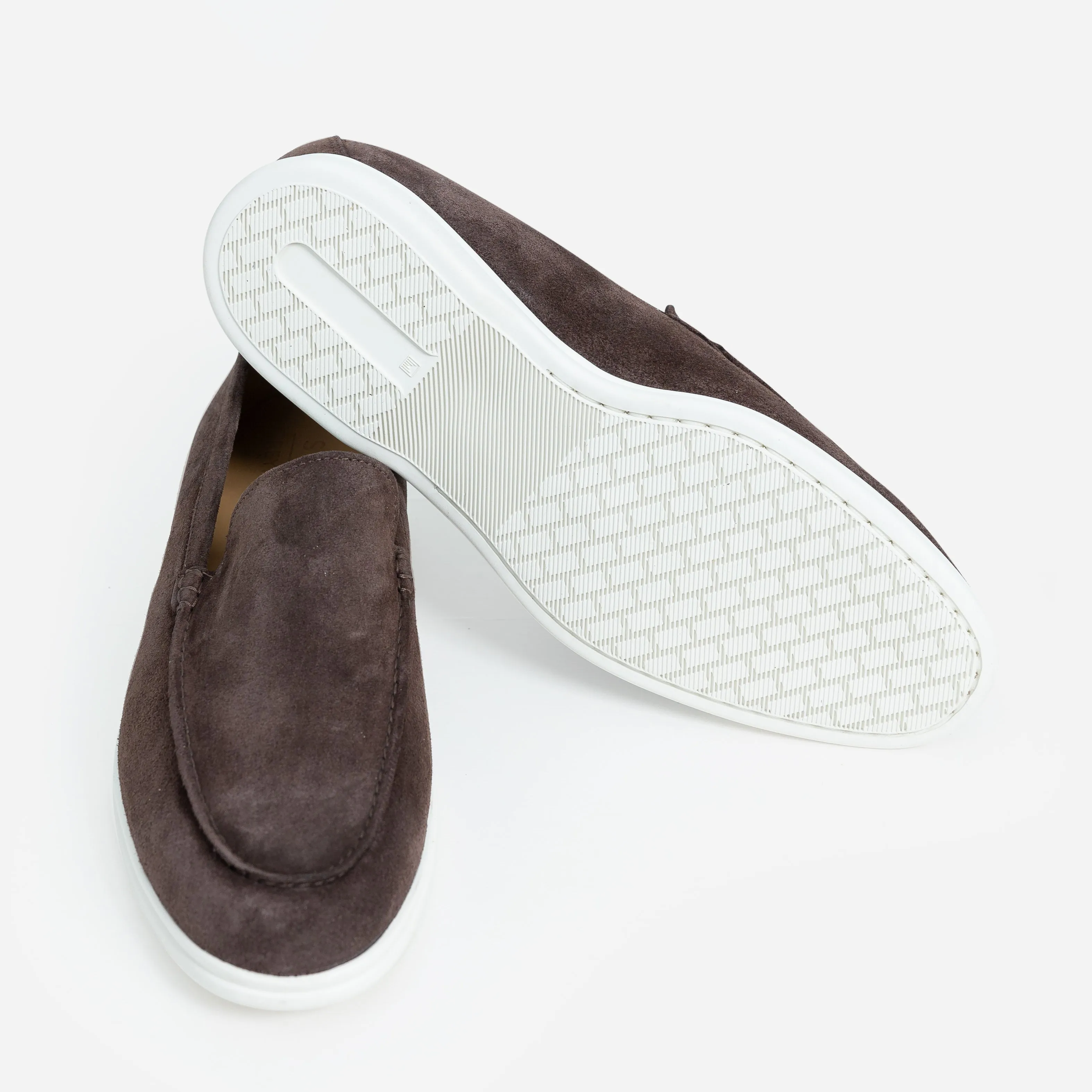 City Loafer - Dökkbrúnt rúskinn