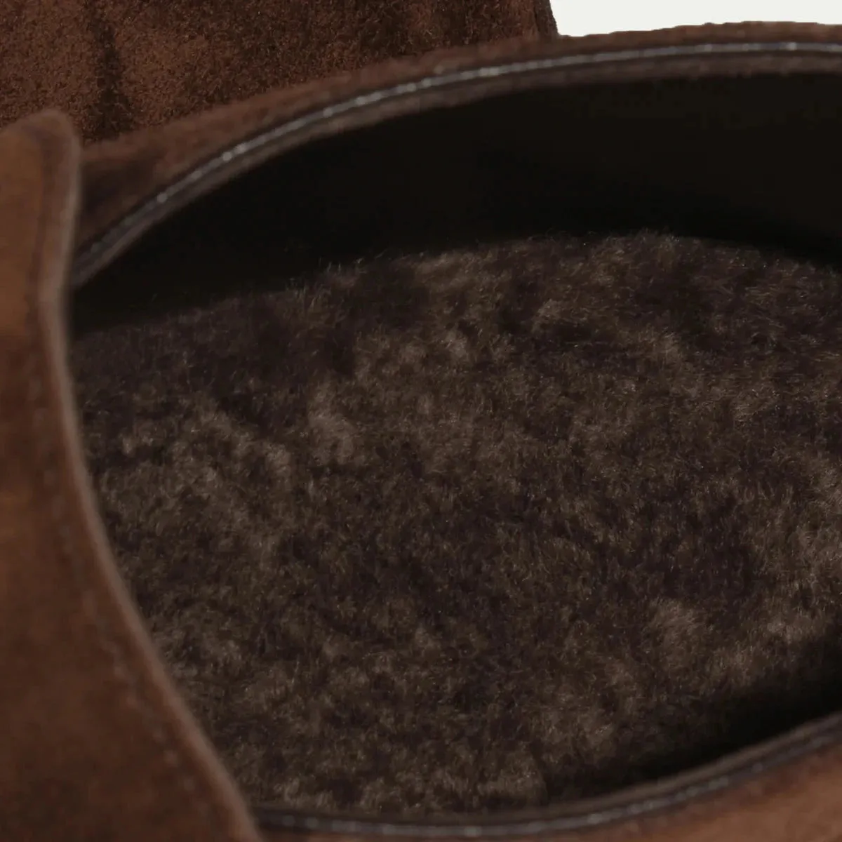 City Loafer Lamb Footbed Dark Brown