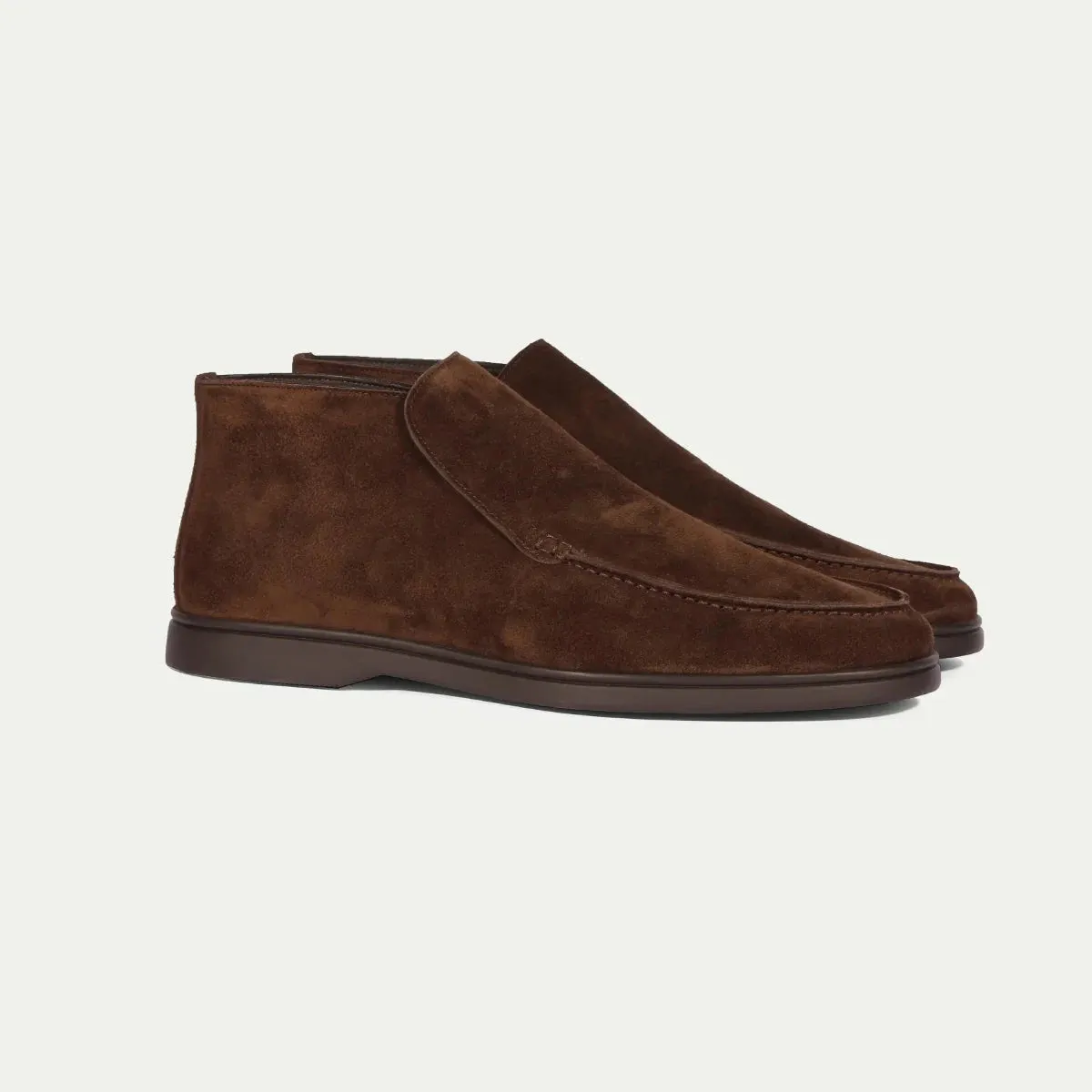 City Loafer Lamb Footbed Dark Brown