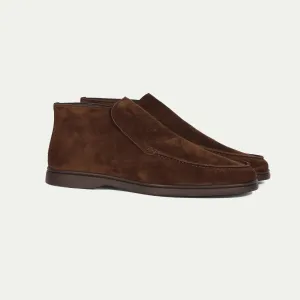 City Loafer Lamb Footbed Dark Brown