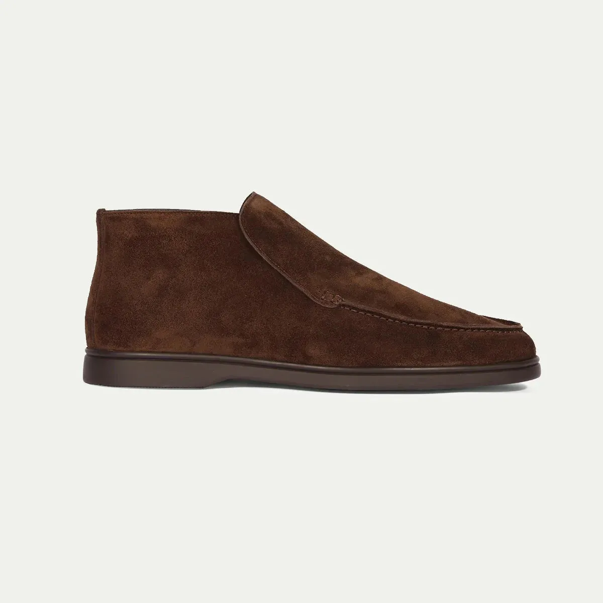 City Loafer Lamb Footbed Dark Brown