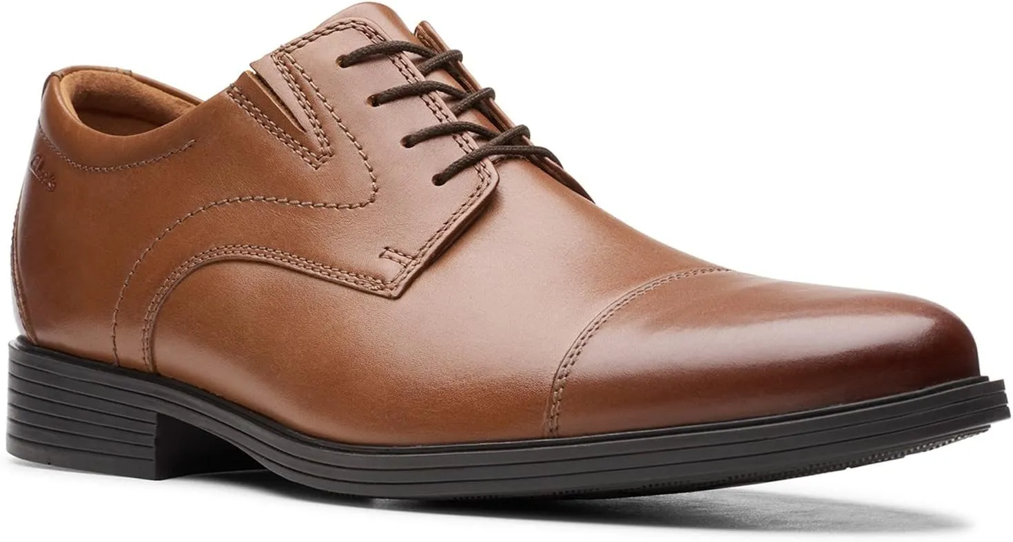 Clarks Men's Whiddon Cap Oxford