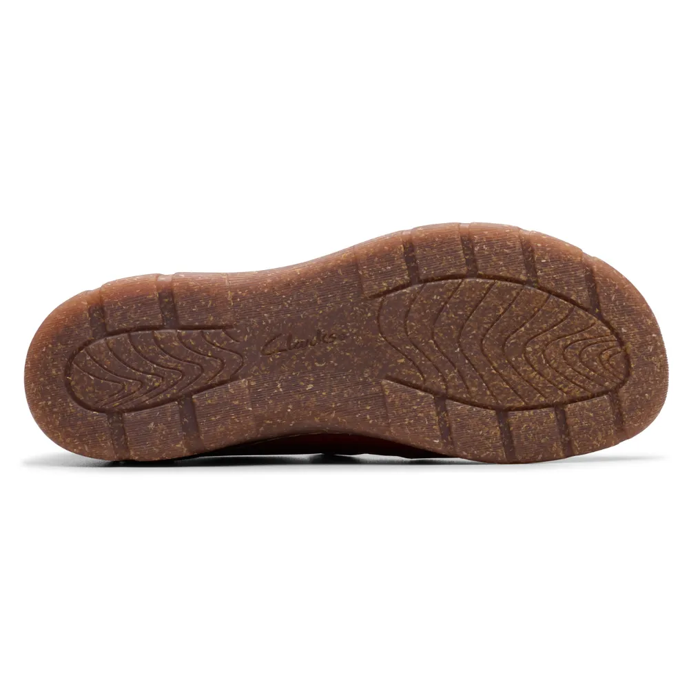 Clarks Orlene Slip Chestnut Nubuck Shoe (Women's)