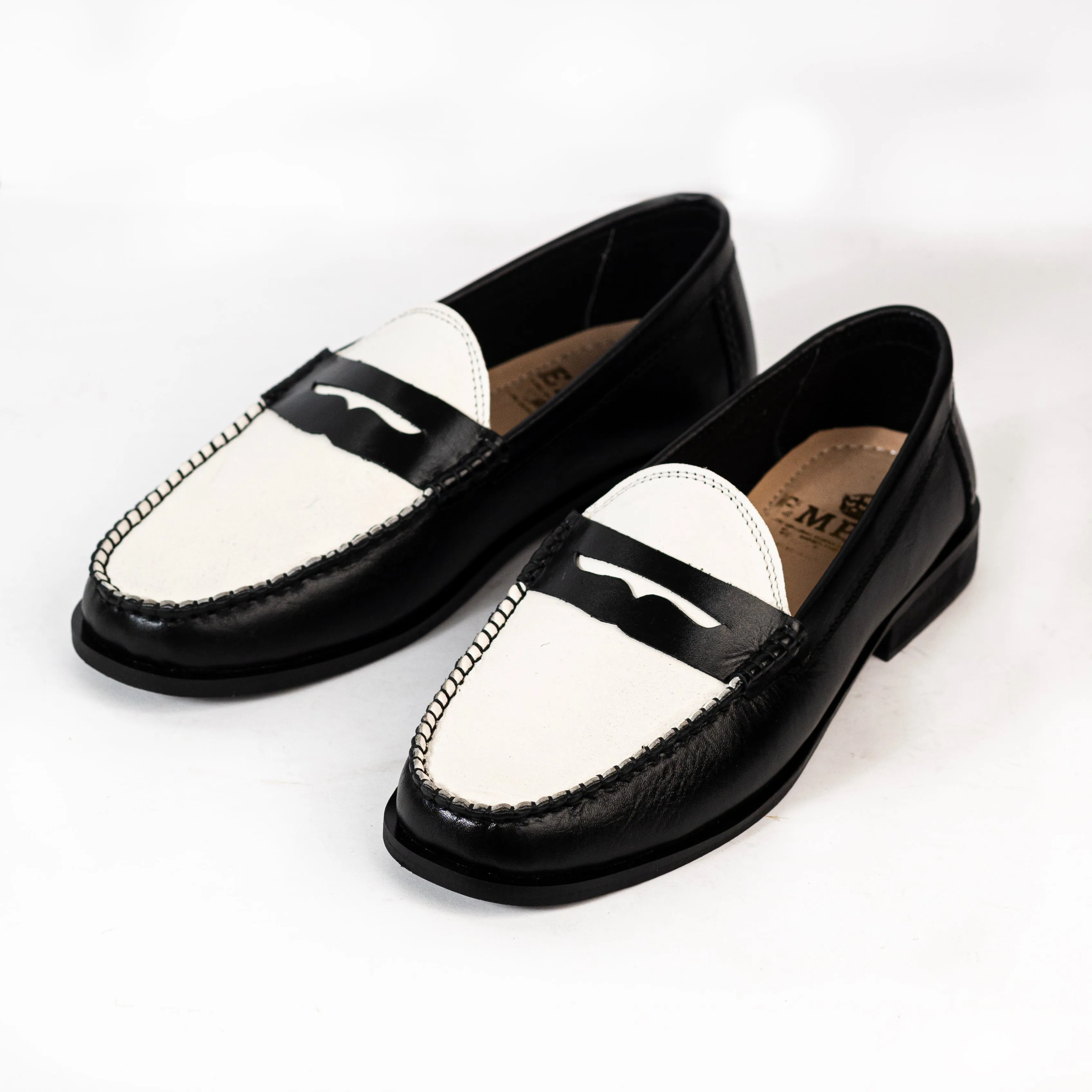 Classic Penny Loafer (Two Tone)