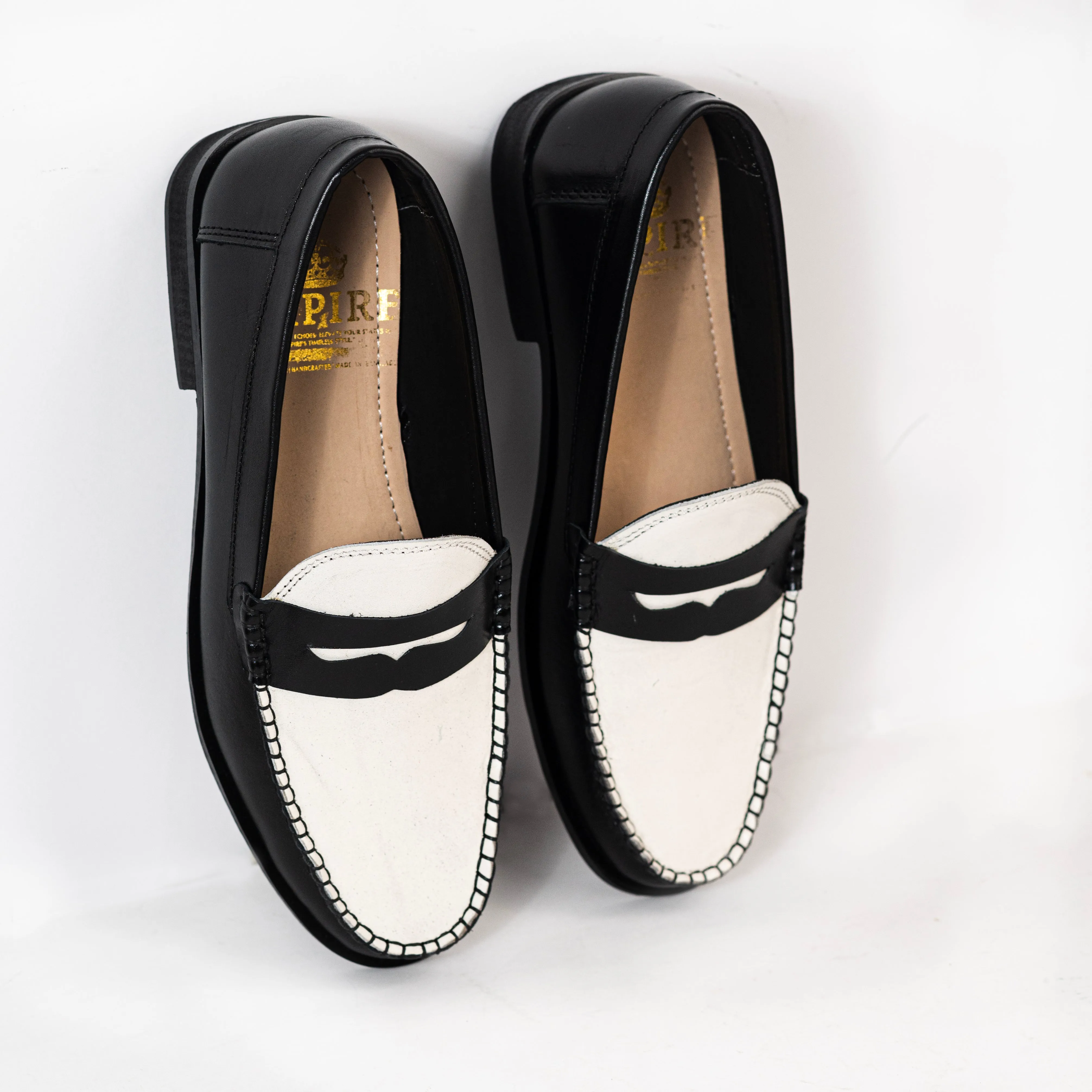 Classic Penny Loafer (Two Tone)
