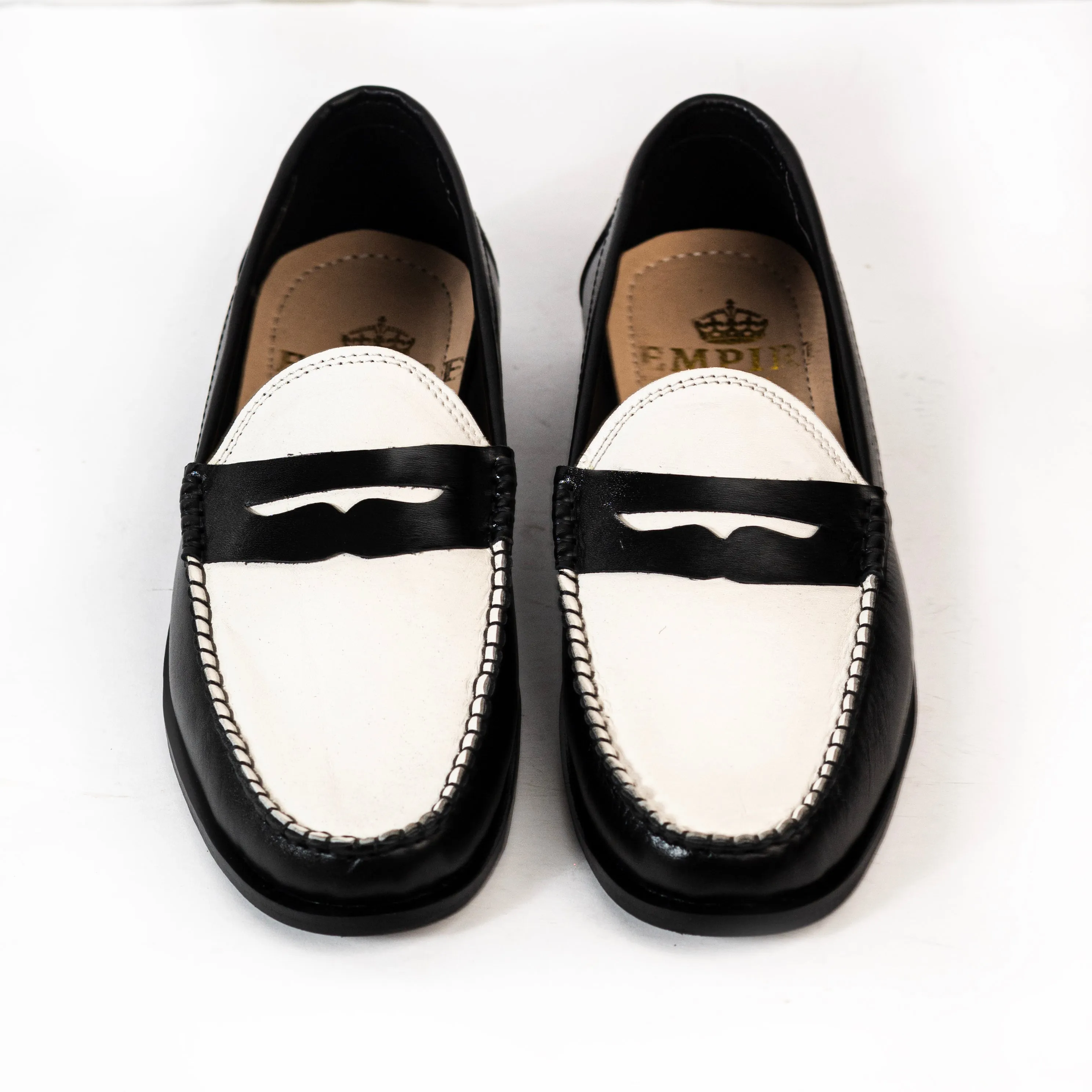 Classic Penny Loafer (Two Tone)