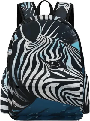 Classical Travel Backpack,Blue Sailfish Print Personal Item Backpack,Spacious And Durable Backpacks for Work And Travel