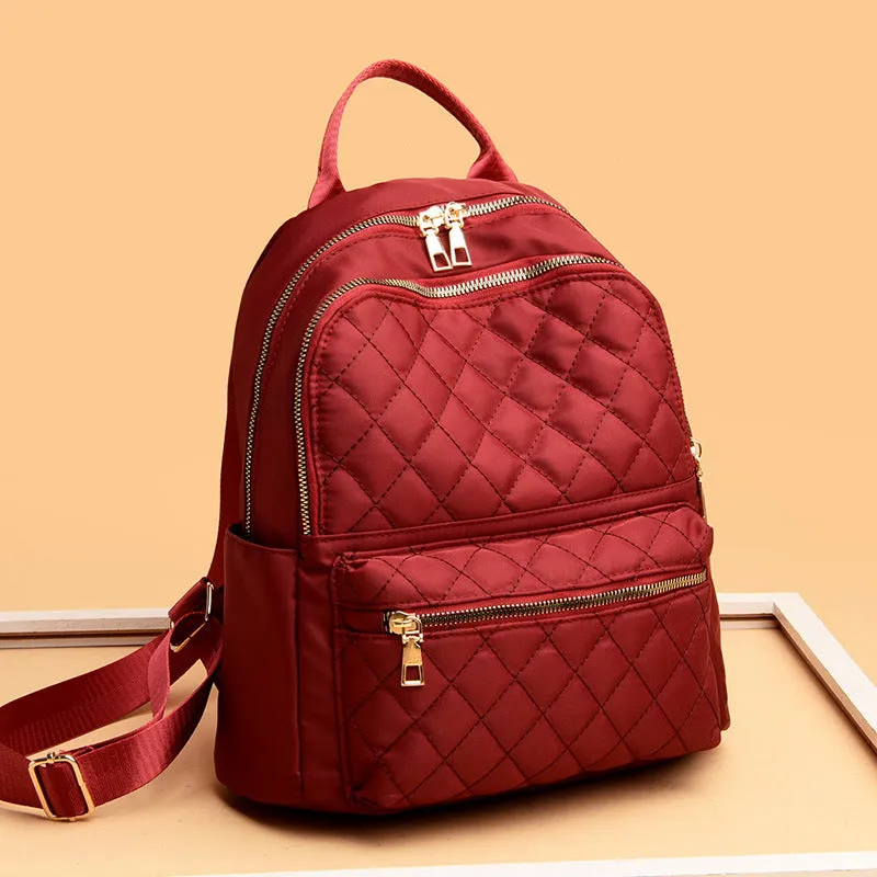Cloth Fashion Retro Diamond Embroidery Thread Bags