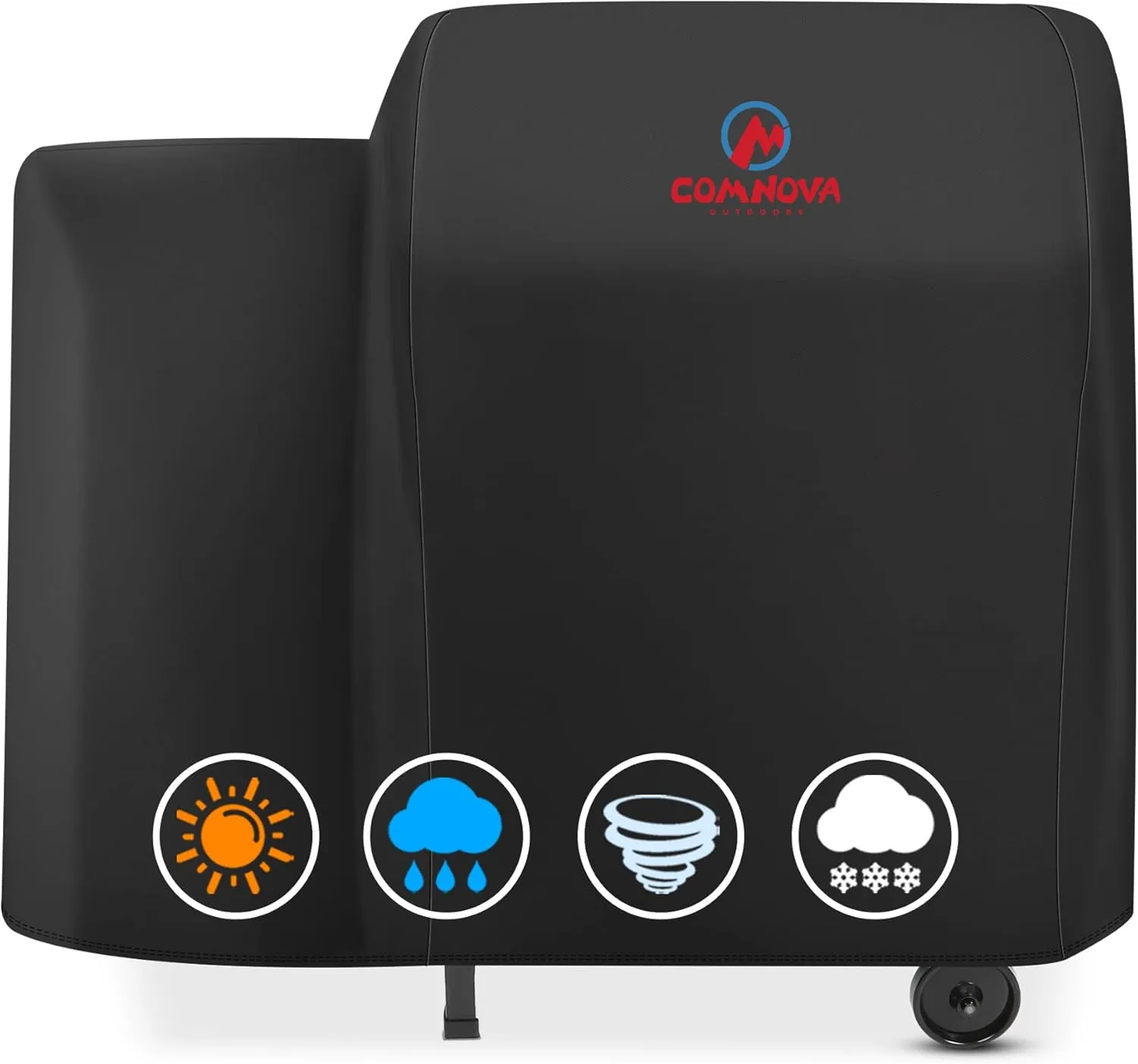 Comnova Grill Cover for Traeger - 600D Waterproof & Heavy Duty, Pellet BBQ Cover for Traeger 20 Series, Junior, Tailgater and Recteq 340 Grill