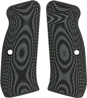 Compact CZ 75 Palm Swell Checkered G10 Grips