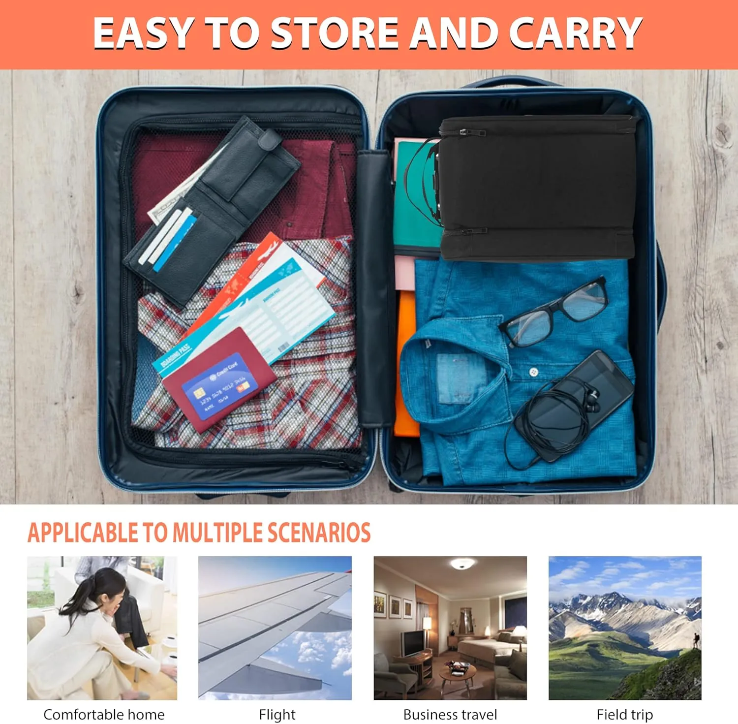 CPAP Travel Bag Compatible with ResMed AirSense 11, AirSense 10 Machine and Accessories,Portable Carrying Storage Case Compatible with AirSense 10 elite, AirStart 10,Philips Dreamstation 12"x 8.7"x 7"