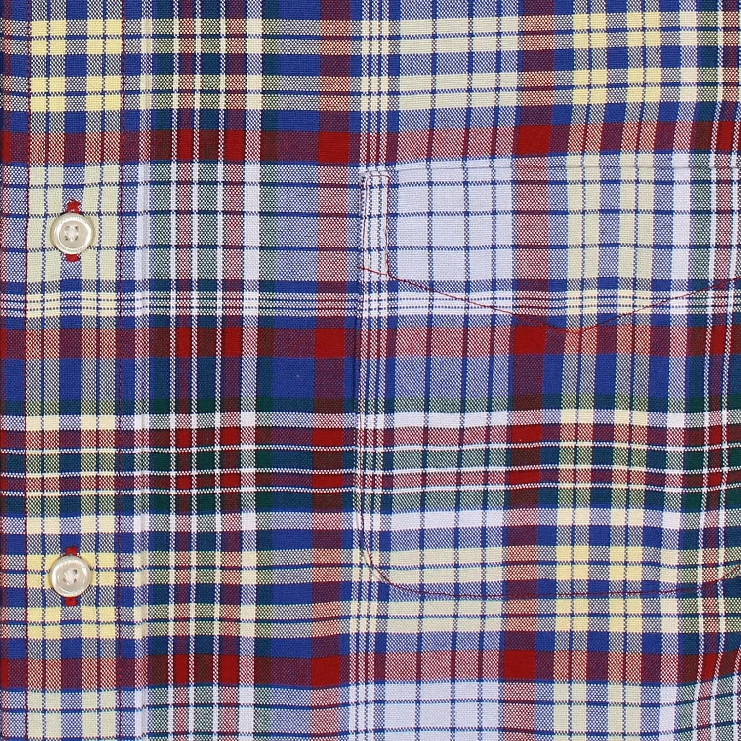 Cremieux Men's Lightweight Oxford Cotton Short Sleeve Button-Down Shirt with Pocket
