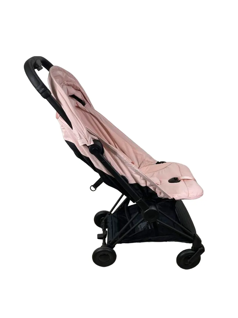 Cybex Coya, 2023, Matte Black, Peach Pink