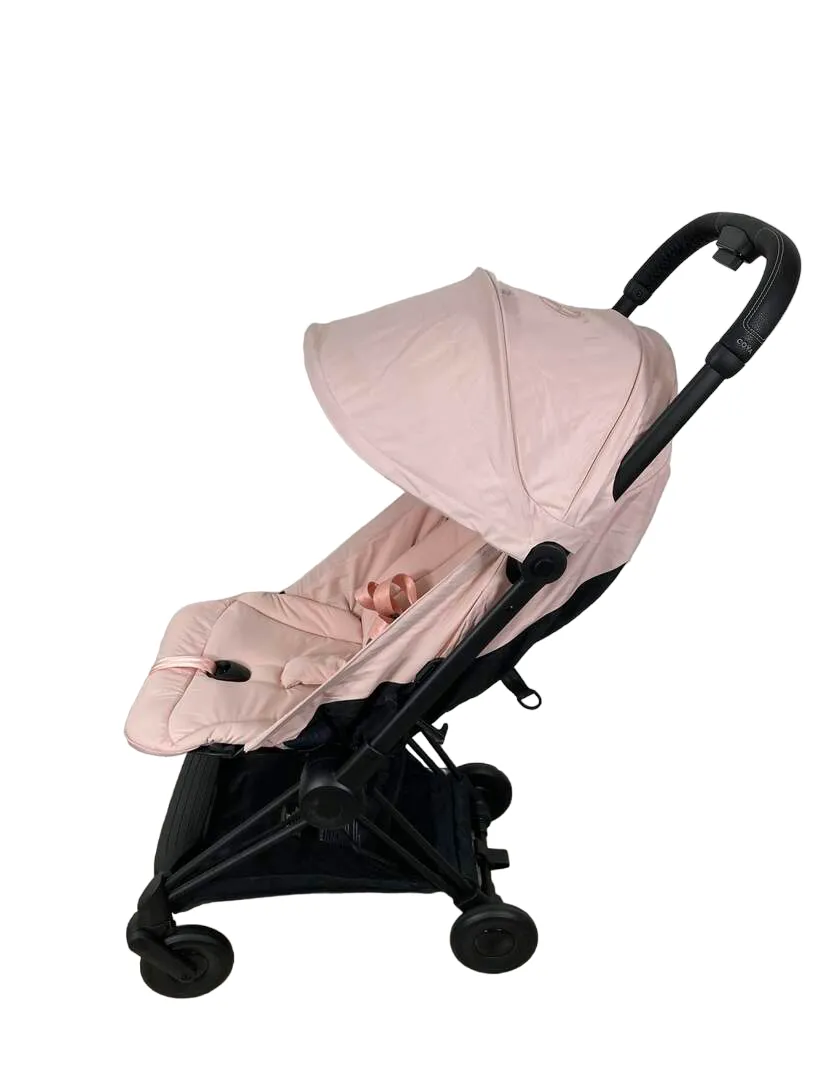Cybex Coya, 2023, Matte Black, Peach Pink