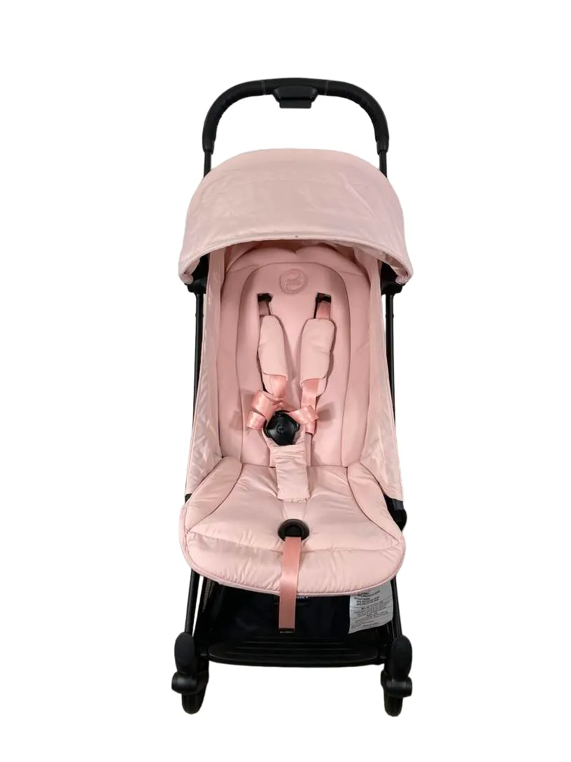 Cybex Coya, 2023, Matte Black, Peach Pink