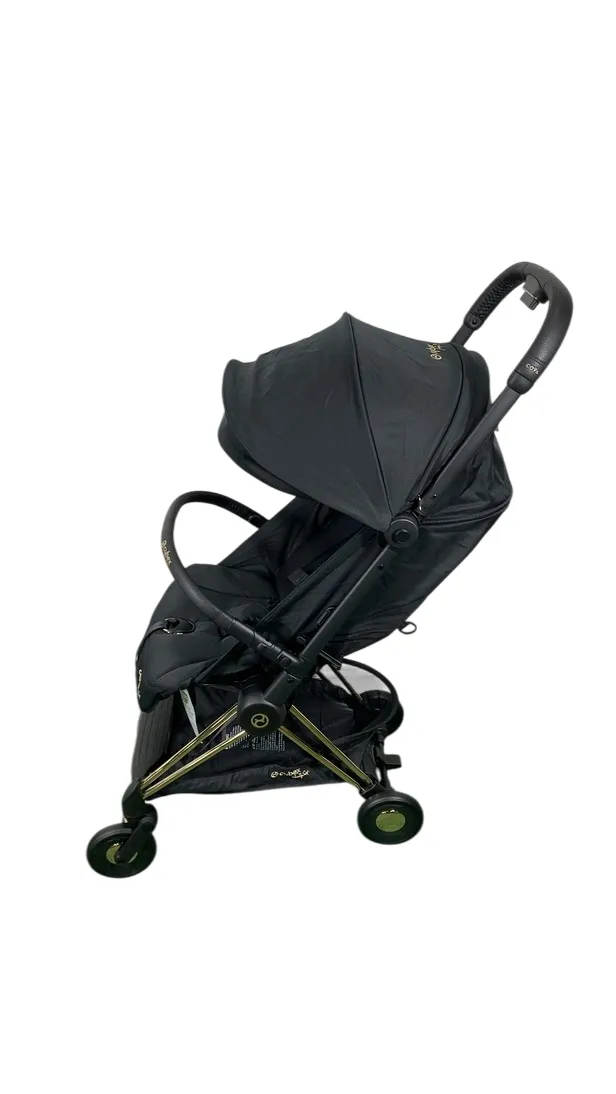 Cybex Coya Stroller, 2023, Gold, Black Jeremy Scott with Wings