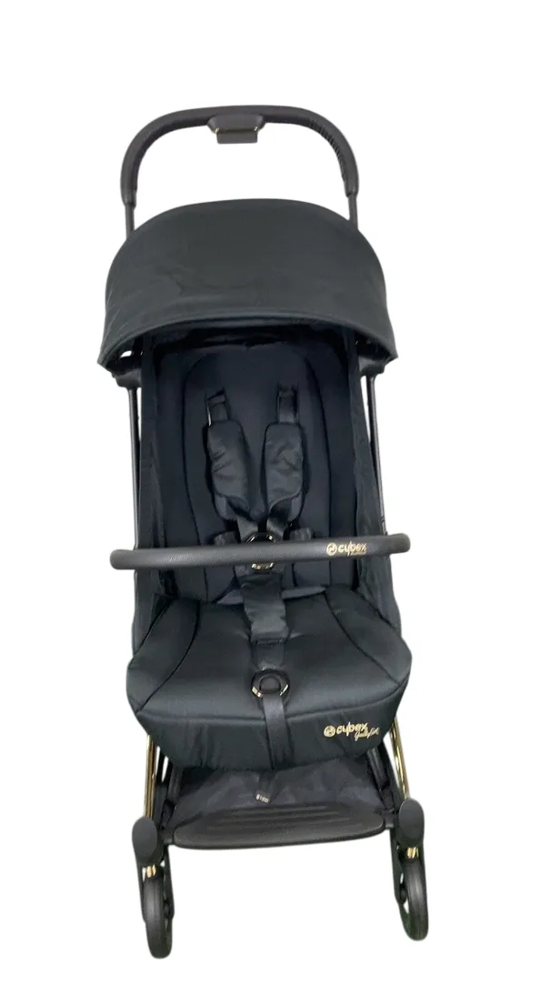 Cybex Coya Stroller, 2023, Gold, Black Jeremy Scott with Wings