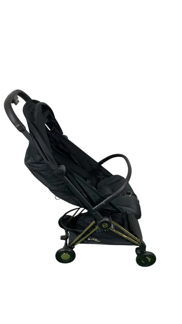 Cybex Coya Stroller, 2023, Gold, Black Jeremy Scott with Wings