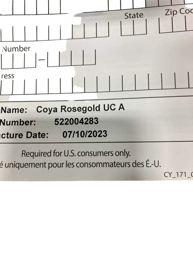 Cybex Coya Stroller, 2023, Rose Gold, Peach Pink