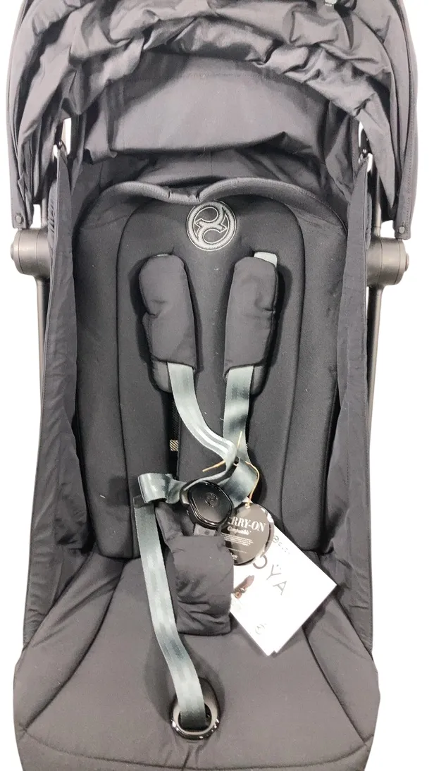 Cybex Coya Stroller, 2024, Matte Black, Sepia Black