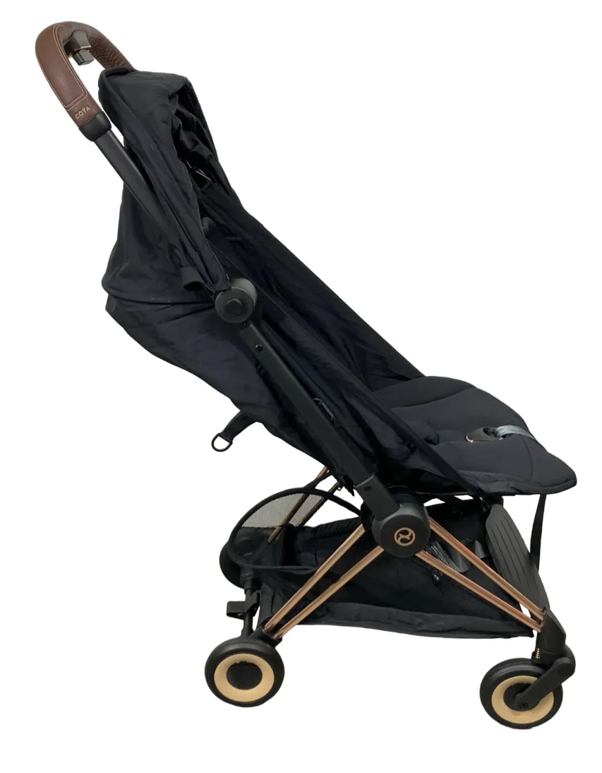 Cybex Coya Stroller, 2024, Rose Gold, Sepia Black