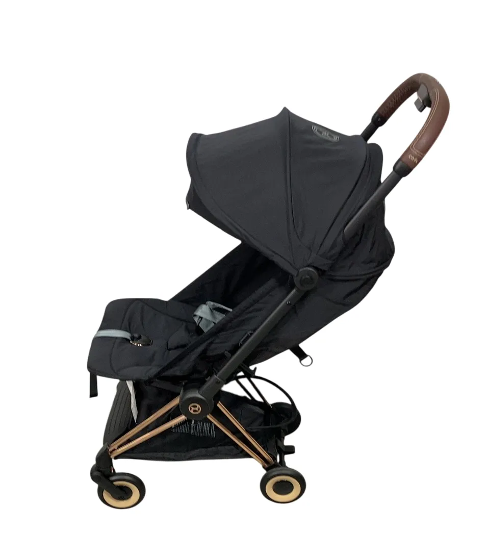 Cybex Coya Stroller, 2024, Rose Gold, Sepia Black