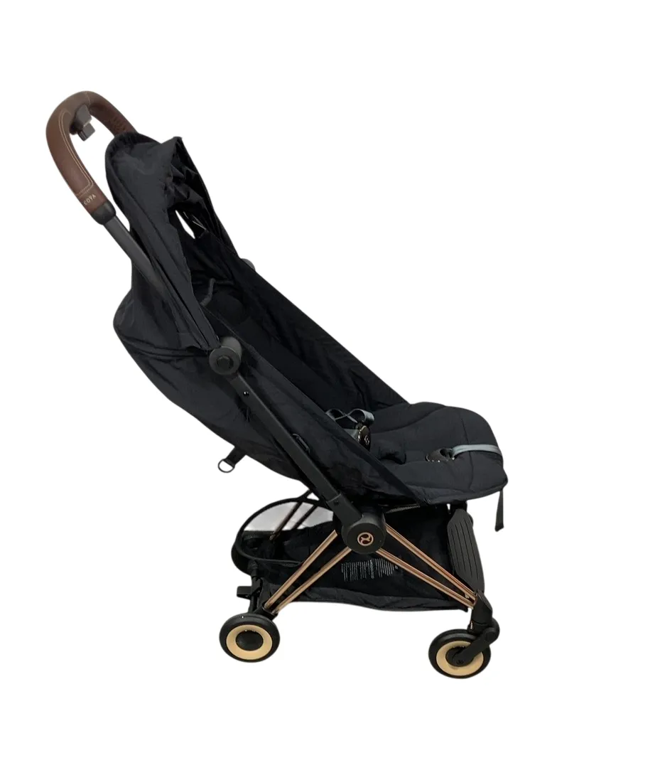 Cybex Coya Stroller, 2024, Rose Gold, Sepia Black