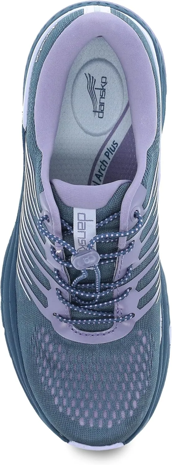 Dansko Penni Walking Sneakers for Women - Comfortable, Breathable Walking Shoes with Arch Support - Stain Resistant Sneakers with Lightewight Rubber Outsole - Great for Healthcare Workers