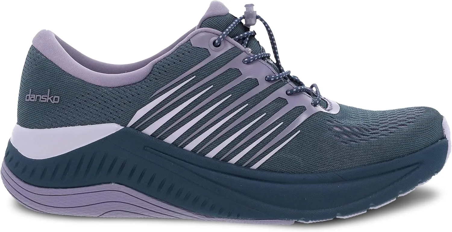 Dansko Penni Walking Sneakers for Women - Comfortable, Breathable Walking Shoes with Arch Support - Stain Resistant Sneakers with Lightewight Rubber Outsole - Great for Healthcare Workers