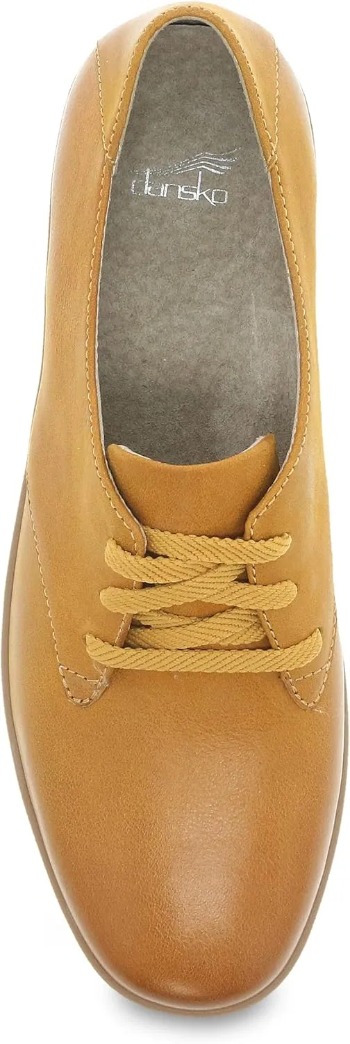 Dansko Women's Libbie Stylish Laced Oxford - Leather Uppers and Blown Rubber Outsoles are Durable and Lightweight - Versatile Casual to Dressy Footwear