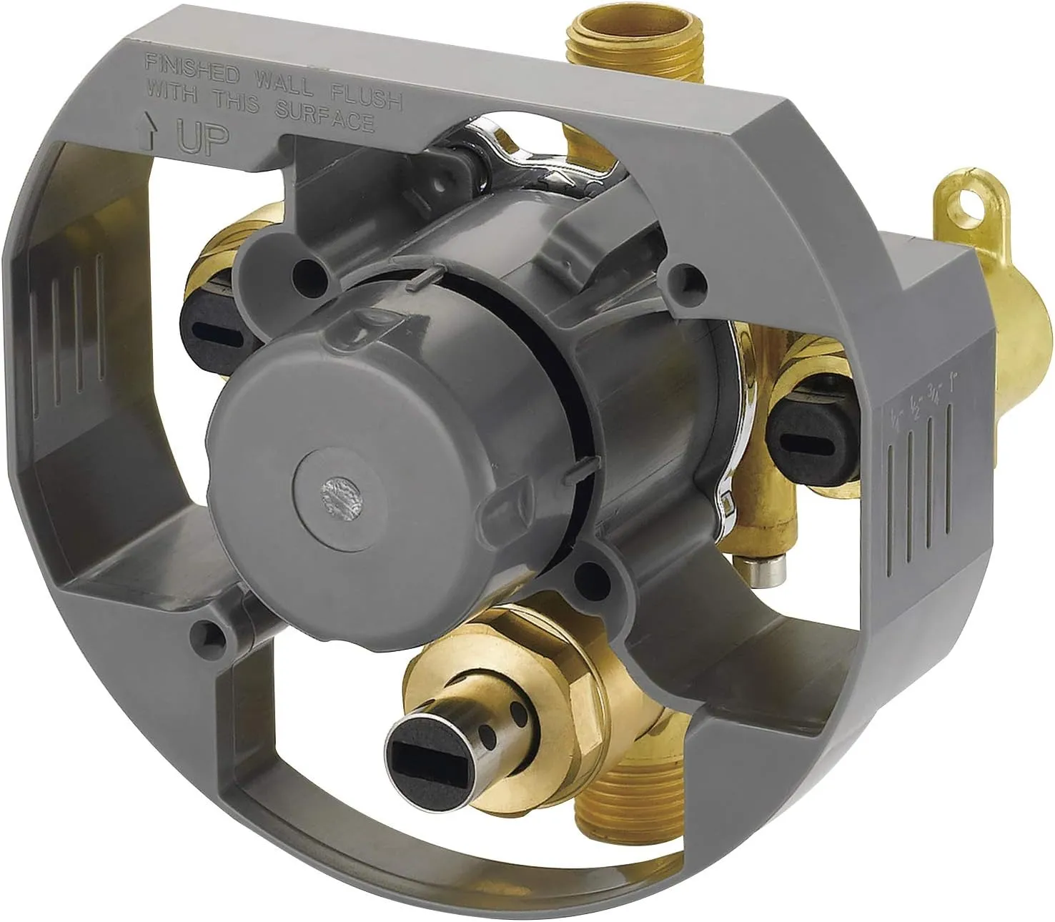 Danze G00GS557S Treysta Tub and Shower Valve, Rough Brass