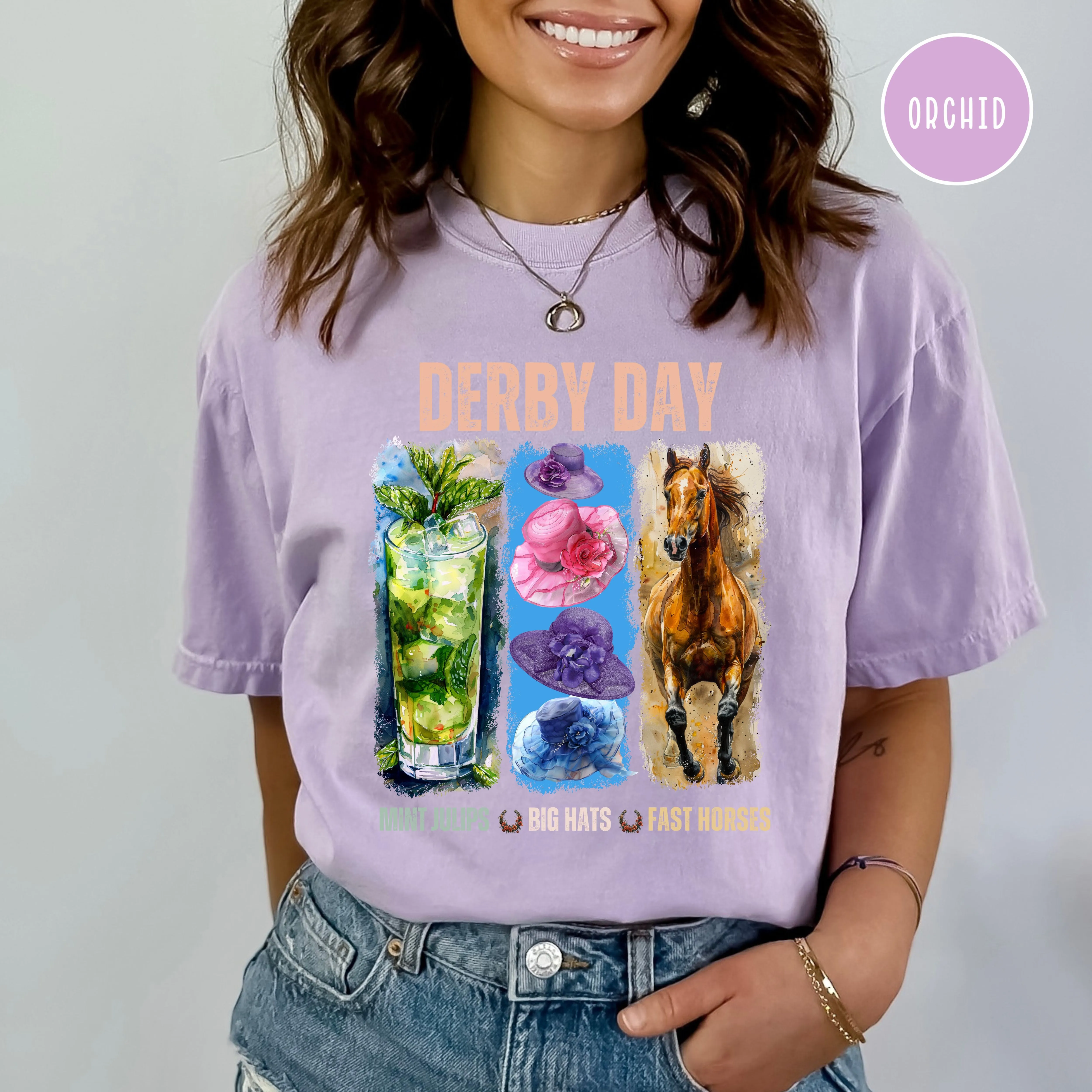 Derby Day Comfort Colors® Tee