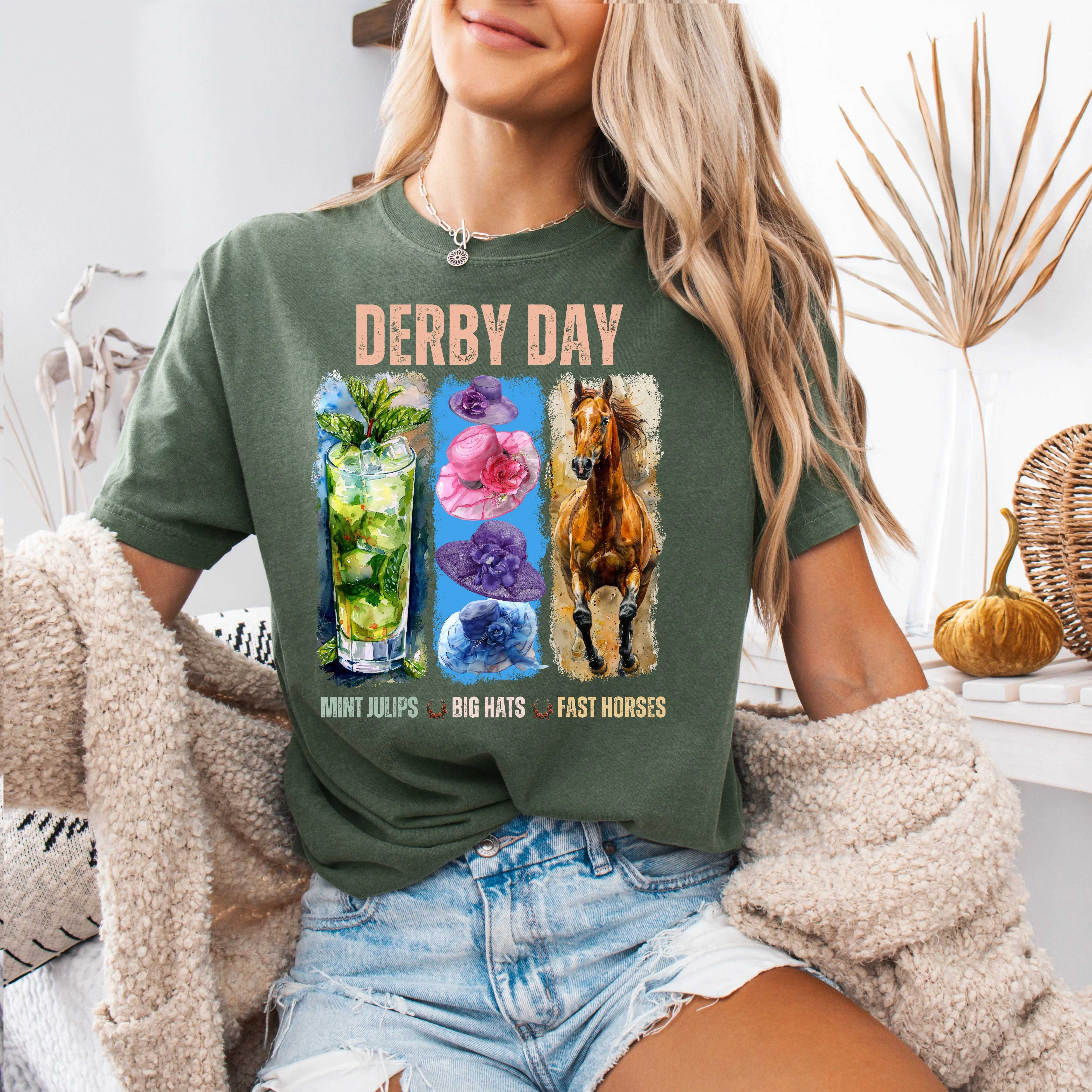 Derby Day Comfort Colors® Tee