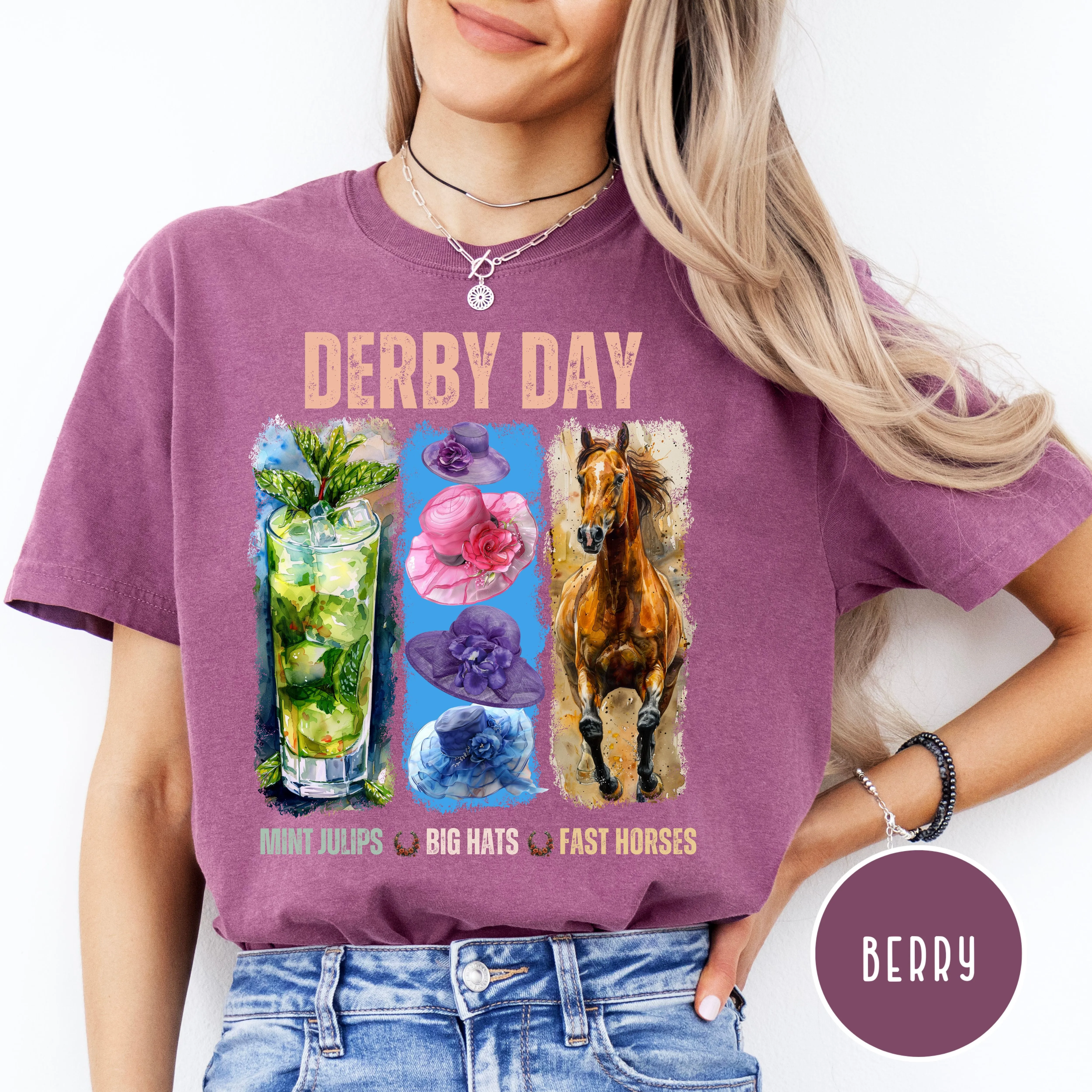 Derby Day Comfort Colors® Tee