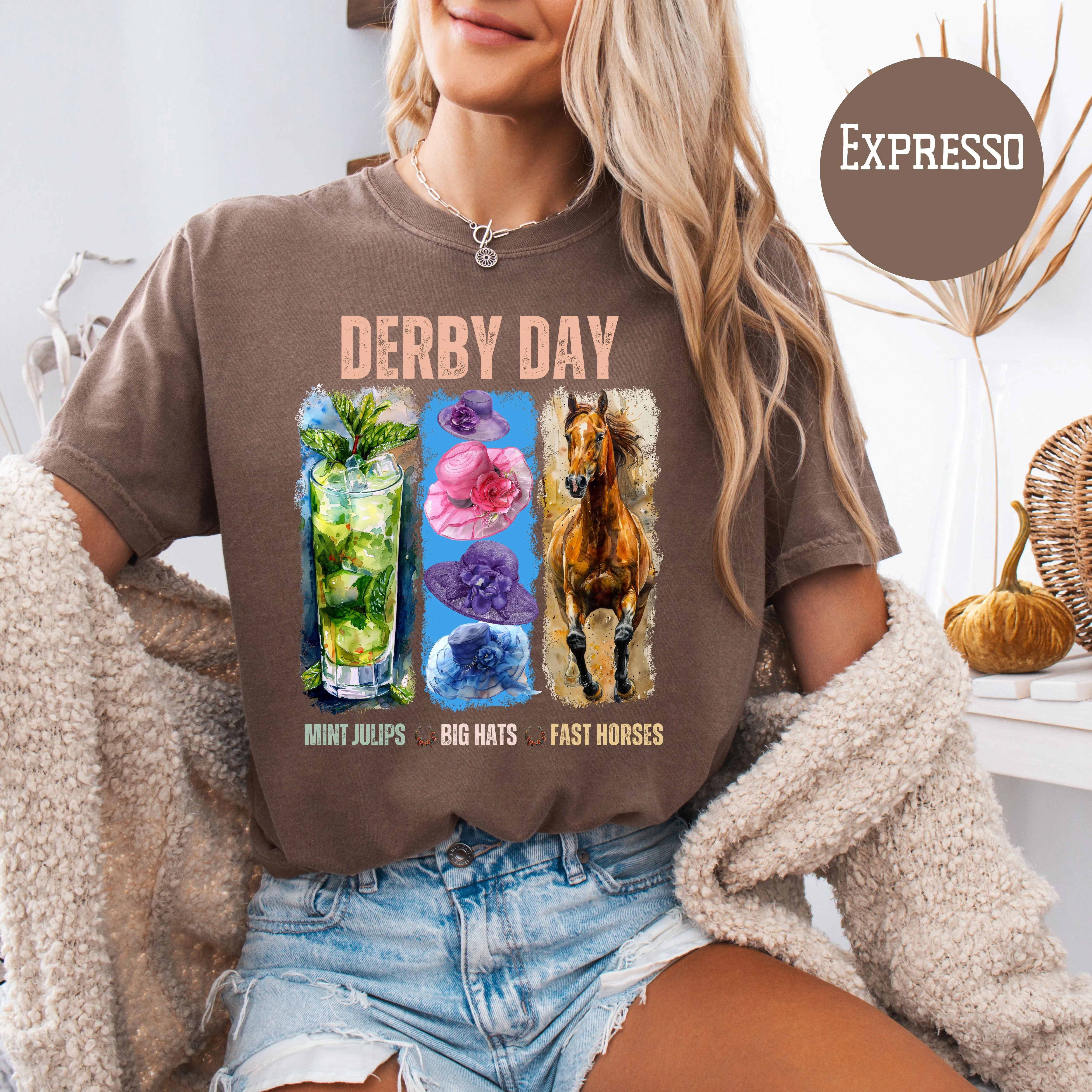 Derby Day Comfort Colors® Tee