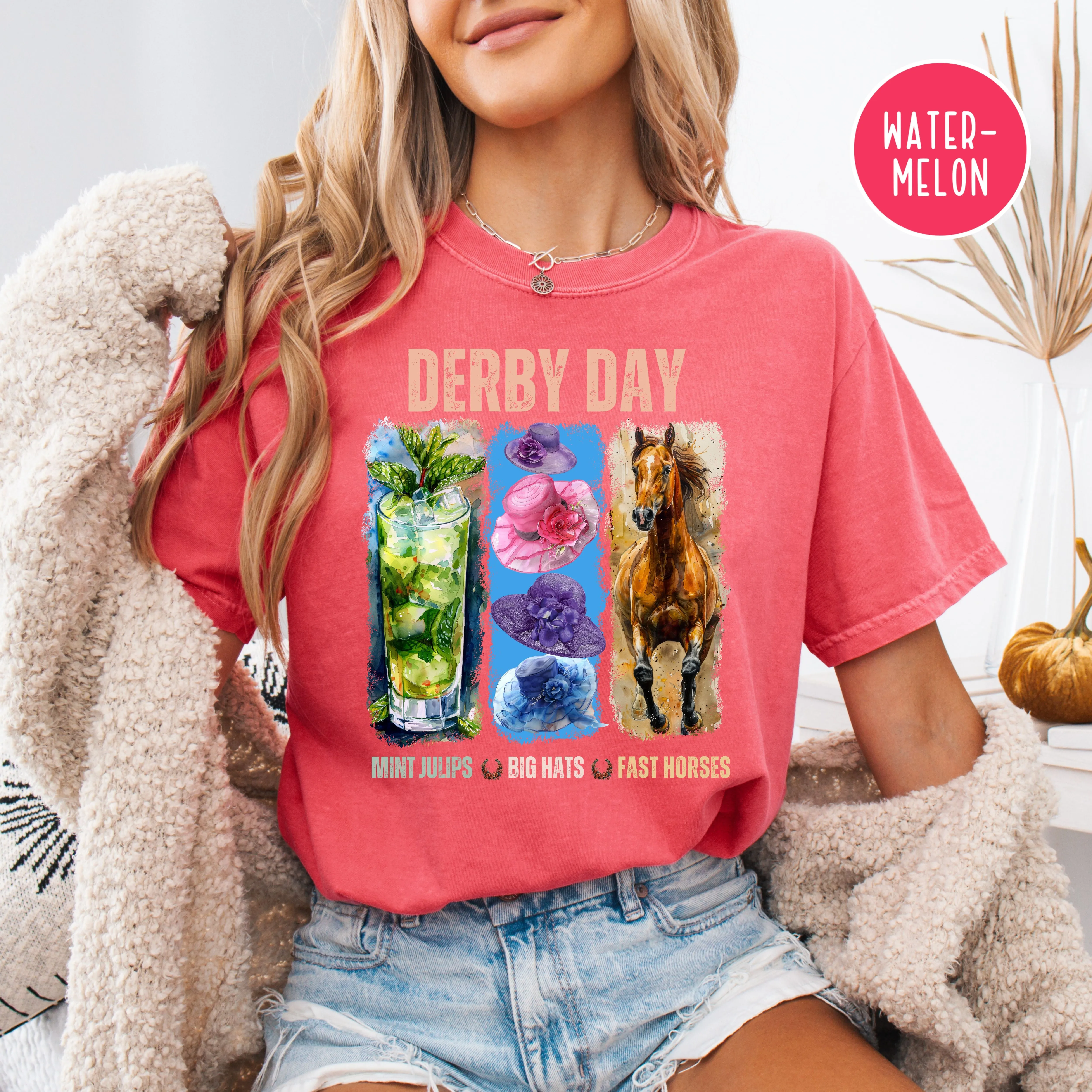 Derby Day Comfort Colors® Tee
