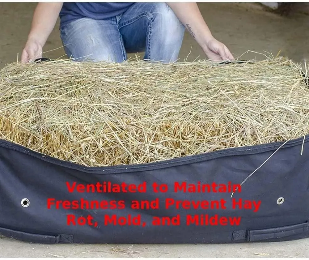 Derby Originals 600D Waterproof Rolling Hay Bale Bag with 1 Year Warranty