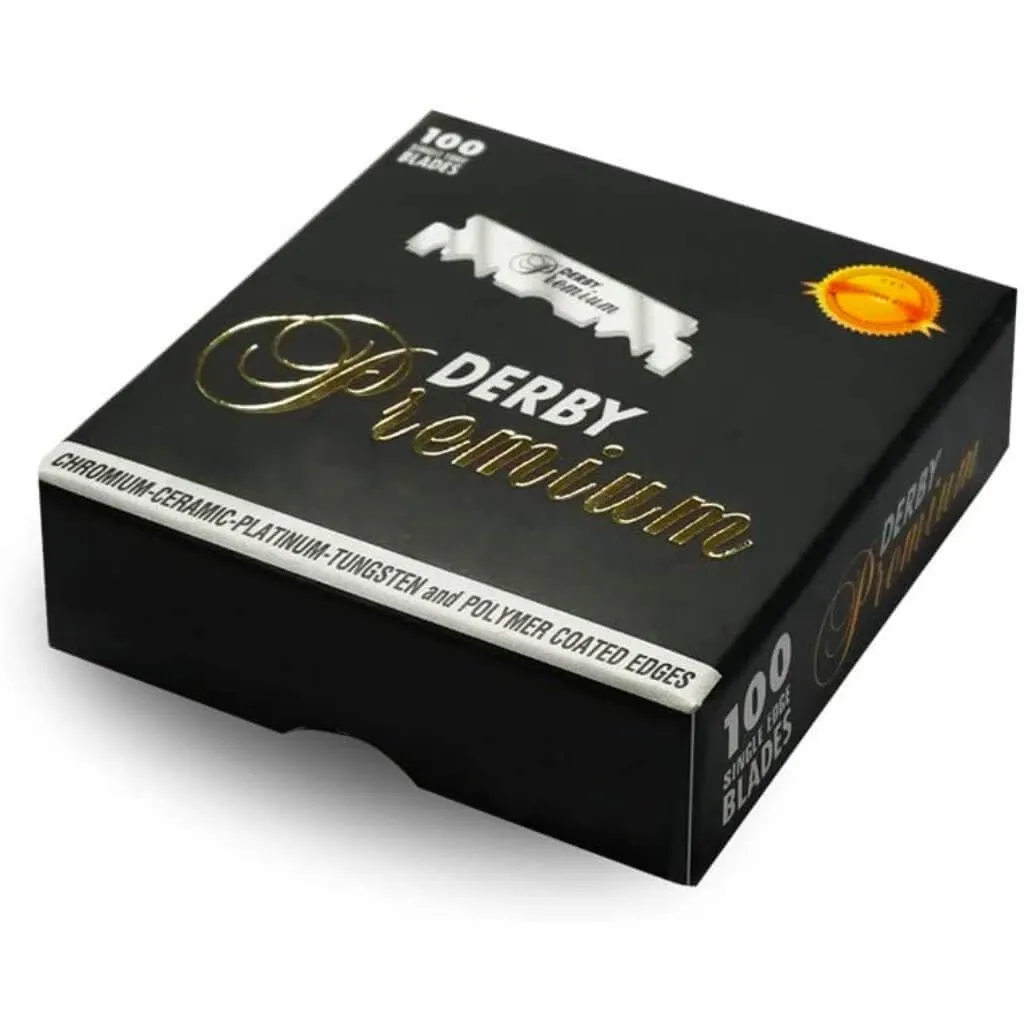 Derby Premium Single Edge Blades 100 pack