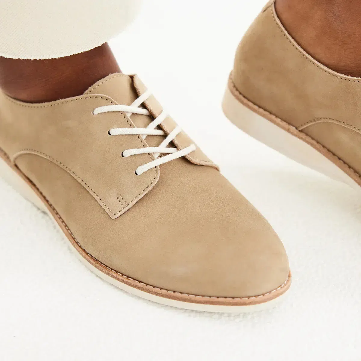 Derby Shoe - Super Soft Walnut