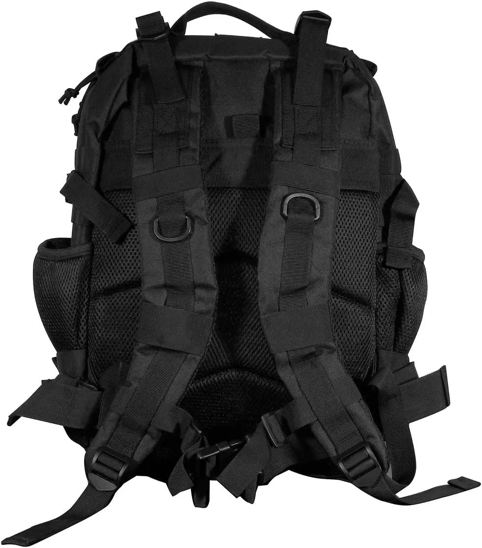 Directional Force | D1 Series Tactical Backpack | Durable Backpack with Multiple Storage Compartments | Performance Apparel & Products (Black)