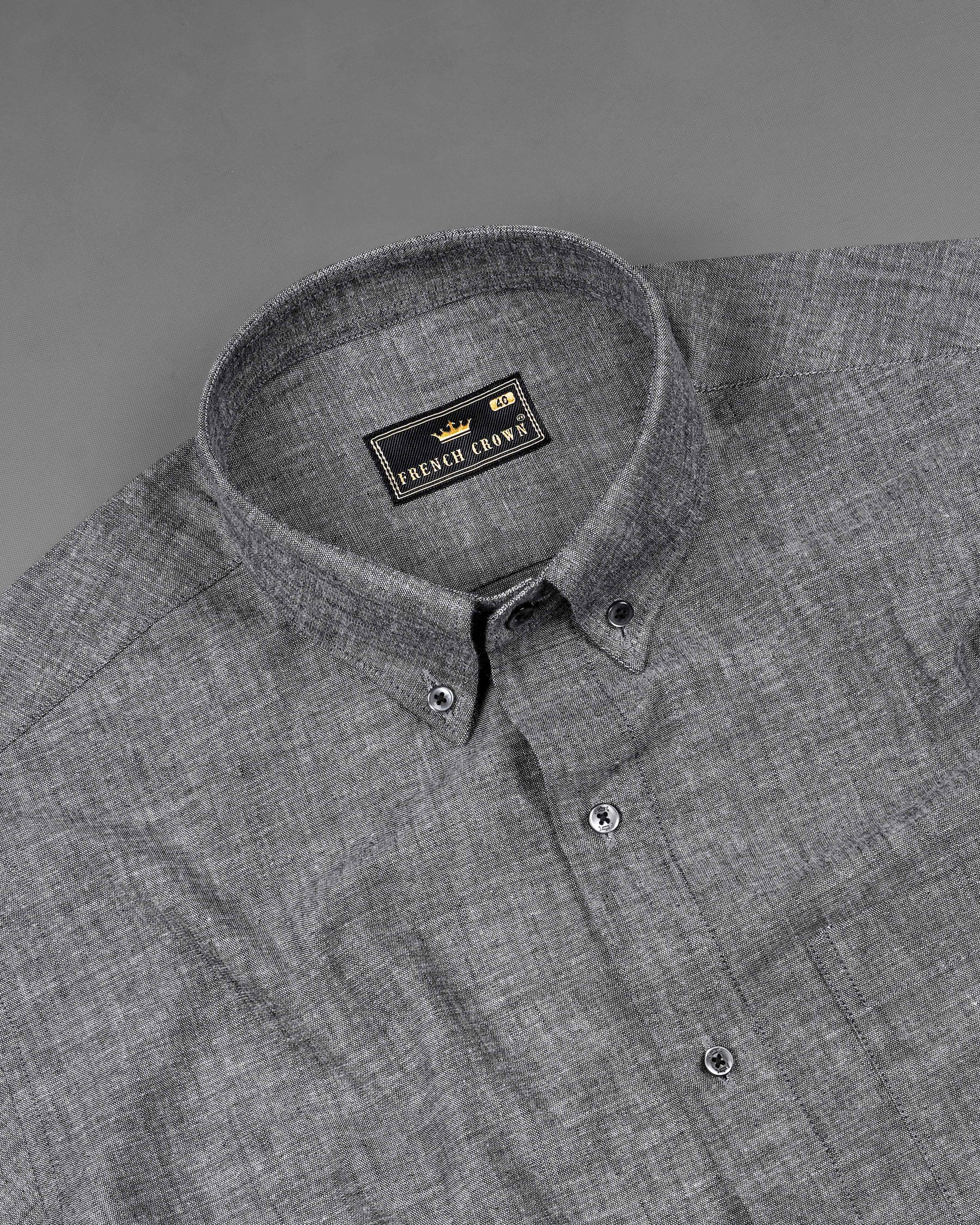 Dolphin Gray Royal Oxford Shirt